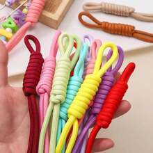 Paracord Keychain Set, Braided Rope Keychain, Bag/Backpack/Wallet Pendant, Handmade Key Chain, Climbing Carabiner Zipper Pull, DIY Handmade Accessory - Multi-color - View 7