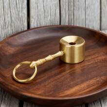 Vintage Brass Bird Whistle, Crisp Bird Call Sound, Portable, Exquisite & Compact, Outdoor Camping Gift - 1pc Training Hoop - View 3