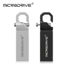 USB Flash Drive Microdrive Carabiner bằng kim loại 2.0, ổ cứng di động dạng móc khóa, chống thất lạc, dùng lưu trữ tệp cho laptop và PC - Xem 1