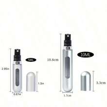 5ml Refillable Mini Perfume Spray Bottle, Portable Bottom Fill Leak-Proof Travel Perfume Container Suitable For Handbags And Pockets - Multicolor - View 3