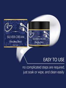 AMZ Silver Cleaning Paste Metal Brightening Scratch Polishing Multi-Purpose All-In-One Cleaning Paste - Multicolor - View 5