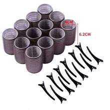 Self-Adhesive Hair Roller Set, Includes Hair Rollers And Hair Clips, Salon-Grade Curling Tool, Suitable For DIY Hairstyle Design, Heatless Hair Rollers - Coffee Brown - View 4