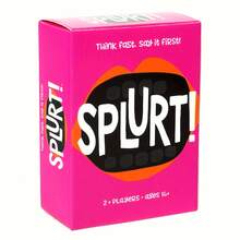 Splurt! Fast Thinking Word Card Game, Paper Party Card Game, Fast-Paced Competitive, Quick Thinking & Answering, Multi-Player Interactive, Suitable For Christmas, Birthday, Game Night, Family Gathering, Friends Gathering, 14+ Years Old, Humorous & Portable Game - Multicolor - View 8