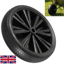Universal 14" Black Wheelbarrow Wheel Heavy Duty Puncture Proof Wheel - UK-c399901 - View 1