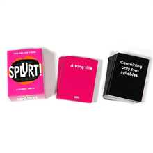 Splurt! Fast Thinking Word Card Game, Paper Party Card Game, Fast-Paced Competitive, Quick Thinking & Answering, Multi-Player Interactive, Suitable For Christmas, Birthday, Game Night, Family Gathering, Friends Gathering, 14+ Years Old, Humorous & Portable Game - Multicolor - View 5