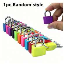 1/3/7PCS, Combination Pack Practical Mini Lock (1 Lock + 2 Keys), Wide Applicability, Each Set Comes With 2 Original Spare Keys, Random Style, Suitable For Travel Bags, Suitcases, Backpacks, School Lockers, Gym Private Storage Lockers, Christmas, Halloween, Easter, Birthday Gifts For Friends. (Random Color = 1pc) - A - View 10