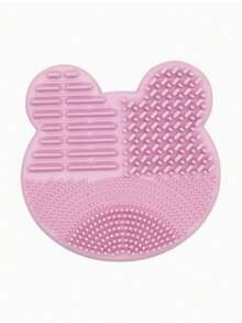 Cute Bear Makeup Brush Cleaning Box, Makeup Brush Cleaning Tool, Silicone Cleaning Brush, Quick Drying Makeup Brush Cleaning Box, Suitable For Women's Makeup Accessories Cleaning, Portable Vanity And Travel Essential, Best Gift For Women, Christmas Gift - Multicolor - View 12