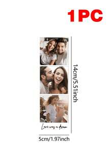 Custom Photo Fridge Magnets, Personalized -Style Fridge Magnets, Customize Your Photos And Text, Unique Custom Commemorative Gifts, Suitable For Birthdays, Anniversaries, Christmas, Valentine's Day And Other Occasions, Travel Souvenirs. - Multicolor - View 11