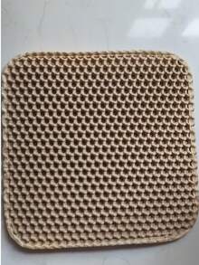 Double Layer Cat Litter Mat, Non-Slip Pet Cleaning Mat, Cat Litter Collection Mat, Waterproof Cat & Dog Litter Box And Litter Tray Mat, Cat Bed, Easy To Clean Cat Supplies, Rabbit Supplies, Autumn Home Decor, Halloween, Christmas Decoration, Please Measure The Size Of Your Litter Box Accurately Before Purchasing, Refer To The Size Chart - Khaki - View 14