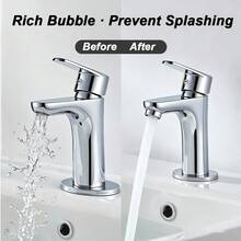 10 cái đầu vòi nước sục khí (kèm cờ lê), phụ kiện nhỏ dễ thay thế, giúp tiết kiệm nước, chống bắn, lọc tạp chất, ổn định dòng chảy và giảm tiếng ồn, phù hợp cho vòi chậu bếp, phòng tắm và quầy bar - Combo - Xem 5