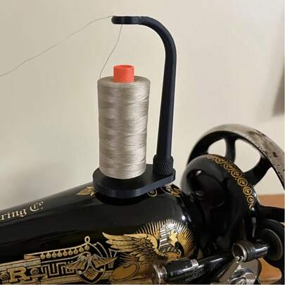 Large Capacity Spool Holder Universal Sewing Machine Spool Stand With Anti-Tangle Guide 3D Printed Spool Holder Suitable For Sewing Enthusiasts Fits Most Machine Models