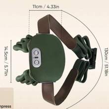 Neck Massager With Heating Function, Wireless Human-Like Massage, Relieve Pain, Green | Neck Massager, 2 Heating Levels, 10 Minutes Auto Shut-Off, Relax Neck And Shoulders At Home, Office, During Breaks Or Before Bed - View 10