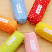 Ultra-Thin Pencil Case, Colorful Pencil Pouch Makeup Bag, Zippered Adult Office Stationery Storage Box, Compact And Elegant - Multicolor - View 4