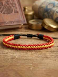 diffone Fashion Handmade Braided Rope Bracelet Minimalist Adjustable Bracelet For Men Armband Jewelry - Men's Woven Bracelet - View 2