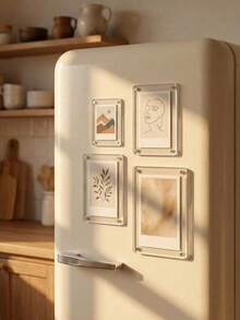Magnetic Photo Frames Can Be Used As Fridge Magnets Or Home Decor, Making Them Excellent Gifts... These Products Can Be Used To Display Photos On Refrigerators Or Desks; They Are Dual-Function Magnetic Photo Frames. - A - View 2