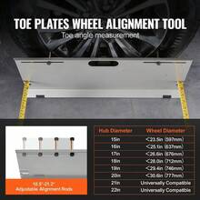 2PCS Wheel Alignment Tool Toe Plates Accurate Measure Tape And Conversion Chart - 26B-wIN-uK-proofreading Tool - View 7