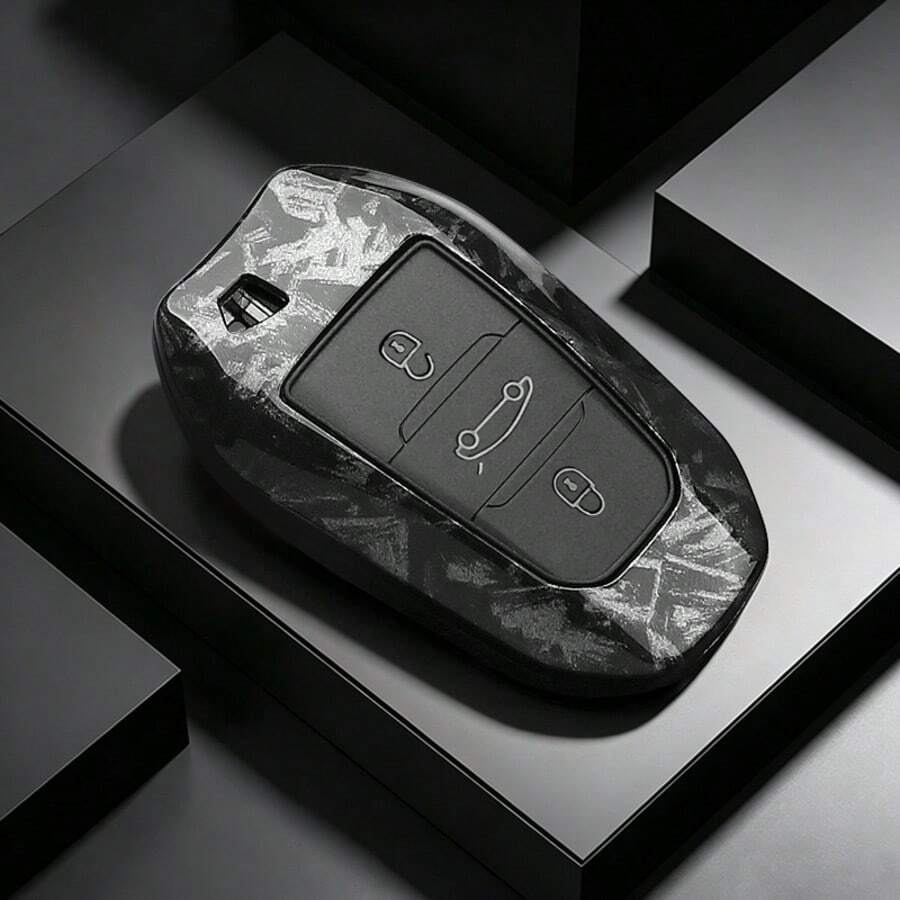 Car Remote Key Case Cover Shell For Peugeot 2008 3008 4008 5008 308 408 508 Citro En C1 C2 C4 C6 C3-XR Picasso Grand DS3 DS5 - Model B - View 1