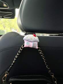 Cartoon House Car Hook Creative Car Seat Back Storage Hook Car Interior Storage Hook - A - View 4