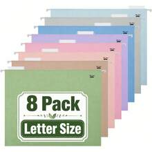 Mr. Pen- Hanging File Folders Bulk, 24 Pack, Letter Size File Folders - Pastel - View 1