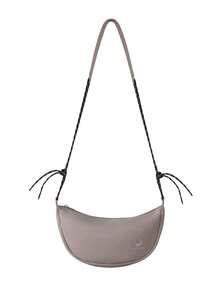 CAMEL CROWN Crescent Shaped Shoulder/Crossbody Bag, Lightweight Waterproof Durable, Fashion Travel Bag - Light Khaki - View 1