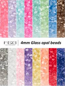 400pcs Glass Cat's Eye Stone Beads Opal Beads Energy Stone 4mm Round Crystal Loose Bead For Jewelry Making DIY Bracelets Necklace Accessories - 4mm Cat's Eye Stone - 400PCS - View 13