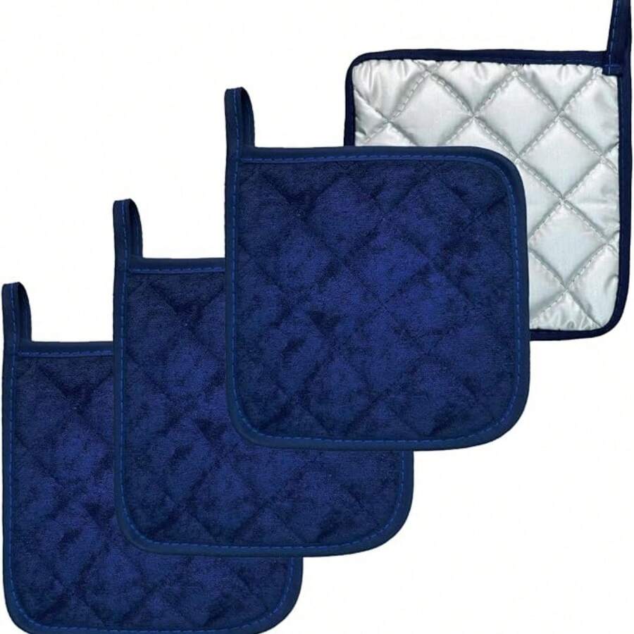 4pcs Kitchen Oven Insulation Mat Set Suitable For Kitchen Countertop Heat Resistant - View 1
