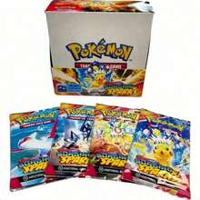 Hasbro 360pcs/Box Trading Card Game, 10pcs/Pack, English Version, Sun & Moon Series, Ultimate Prism Star, Card Expansion Pack, Rare Cards, Card Battle, Evolve , Tabletop Game, Holiday Gift, Party Favor, Christmas Gift, Gift For Classmates - Multi-color - View 8