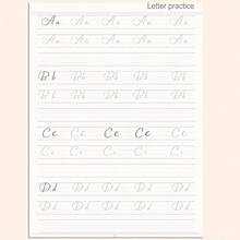 Adult Calligraphy Tracing Workbook: 32 Pages Of Modern Cursive Script, Alphabet & Famous Quotes Practice Sheets For Handwriting Improvement | Elegant Font Penmanship Art For Beginners & Enthusiasts - A - View 4