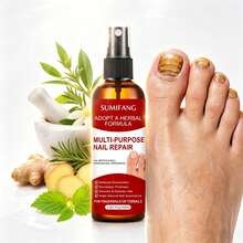 SUMIFANG 100ml Multi-Function Nail Serum, Natural Herbal Formula, Nourishes And Repairs Nails, Improves Nail Appearance, Suitable For Hands And Feet - 1PC - View 9