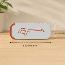 Reusable Floss Holder, 1pc Set, Portable Floss Storage Box, Suitable For Travel, Work And Daily Use. It Is A Gift For Halloween And Christmas. - Multicolor - View 7