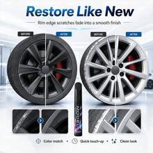 maxxauto Kit Perbaikan Goresan Velg Mobil untuk Y X/S Hitam Glossy/Hitam Matte/Abu-abu Gelap Gunmetal/Gunmetal/Perak Cat Touch-Up Penghilang Goresan dan Poles untuk Tesla ModelY Model3 - kapasitas - View 7