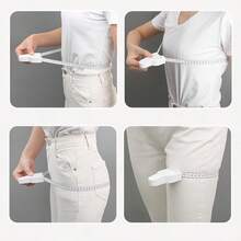 1/3pcs Automatic Retractable Body Measuring Tape, Lockable Self-Tightening Measuring Tape, High Precision Body Measuring Ruler, Portable Waist, Hip, Thigh, Abdomen Measuring Tool, Soft Flexible Body Measuring Tape With Locking Mechanism, Fitness Body Shaping Tracking Ruler, Lightweight Compact Daily Measuring Instrument, Multi-Functional Home Fitness Accessory, Suitable For Weight Management, Fitness Training, Daily Body Data Recording, Personal Health Monitoring And General Home Measurement - Promotional Item - View 3