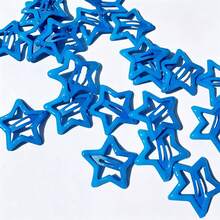 10/20pcs Colorful Star Hair Clips, Macaron BB Clips, Sweet Hair Accessories Concert Support Fun Hair Accessory Set, Party Small Gift Y2K Style - Multicolor - View 5