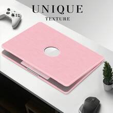 Stand Cover For MacBook Air 13 M5 2026 Hard Shell Compatible With M2 M3 M4 Air 13 Model A2681 A3113 A3240 A3449, Fabric Plastic Protective Cover With Bracket Bottom Shell For MacBook Pro 14,Air 15, Pro 16.2, Neo 13 A18 Pro A3404 - View 6