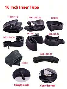 16 Inch Inner Tube 16x1.75/1.95/2.125/2.35 16X2.50 16X2.50/2.70 16X3.0 Electric Bicycle For Electric Bicycle Rubber Inner Tube - Inner Tube - View 1