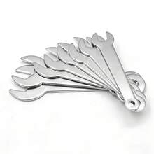 8PCS Small Wrench Set With End Hole, Includes 5mm, 6mm, 7mm, 8mm, 10mm, 11mm, 12mm, 13mm 8 Sizes, Suitable For Precision Operation - 8pcs - View 1