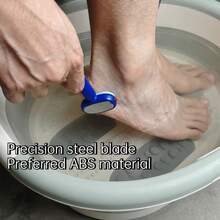 1pc Double-Sided Foot Care Tool, Replaceable Blade Dead Skin Remover, Portable Manual Foot Exfoliating Tool, Suitable For Thick Hard Cracked Skin, Foot Care Tool - Multiple Styles - View 7