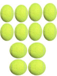Tennis Training Balls, 6/12/20pcs, High Elasticity, Suitable For Beginners Tennis Practice, Also Can Be Used As Pet Dog Sports Balls - Green - View 9