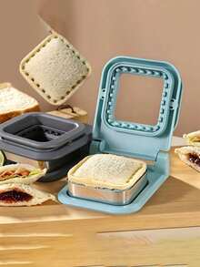 Full Hand Guard Round Sandwich Cutter Sealing Pocket Sandwich Mold DIY Sandwich Baking Tool Spring Assisted Sandwich Cutter 1pc - View 8