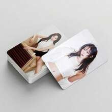 55 pcs LOMO Photocard Merchandise Selebriti Jennie BP Pink Ink Group Individu KP OP Terlaris - 1PC - View 7