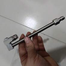 Fan Nozzle Wand, Rotating Pressure Washer Rinse Tool With Stainless Steel Body And 1/4 Coupler Adapter For Upkeep Ac Coil Rinse Wand Condenser Rinsing Rod Rotating Washer Tool Stainless Steel - 20cm/8inch - View 7