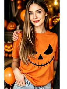 Men T-Shirts - Orange - View 8
