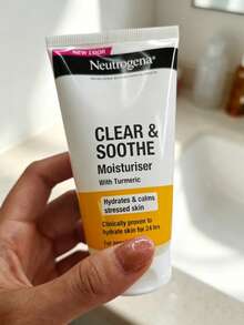 Neutrogena CLEAR & SOOTHE 75ML 薑黃保濕乳,舒緩柔膚保濕霜,舒緩並軟化肌膚,深層補水,輕盈不油膩,適合敏感肌,日常使用 - 75ml/2.5 fl.oz. - 查看 11