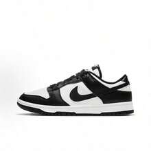 Nike أحذية نسائية كاجوال - أبيض وأسود - مشاهدة 6