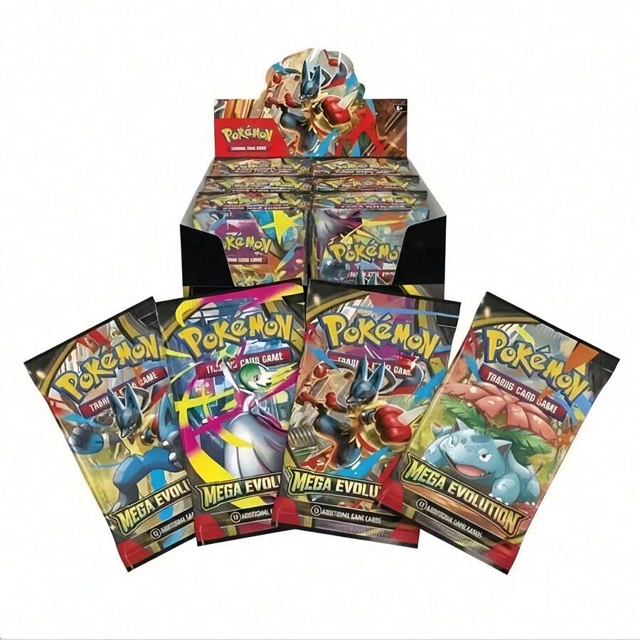 Hasbro Pokémon 360/100/20pcs Vmax GX Vstar Cards, Creative & Fun Anime Game Cards, Pocket Monsters - Multi-color - View 1