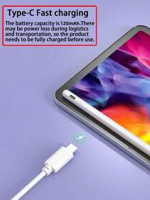 Stylus Pen Compatible With IPad, Touch Screen Pen, Tablet Stylus, Suitable For 10th/11th Gen (A16 Chip) 2022, 2025/Air4/5/6 10.9 Inch, No Bluetooth Connection Required For High Sensitivity Use. The Pen Tip Can Produce Different Line Widths Or Shadow Effects Depending On The Angle. Compatible With IPad 7/8/9 10.2 Inch/Pro11 2018-2022 11 Inch/12.9 Inch Models. Easy To Replace - Multicolor - View 3