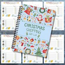 Christmas Planning & Shopping List Notebook (Santa Claus Cover Edition) - Holiday Gift & Shopping Record Manual, Includes Holiday Planning Pages, Family To-Do List And Colleague Collaboration Pages (English Version) - Compact And Portable, Easy To Use - One Size Fits All - View 8