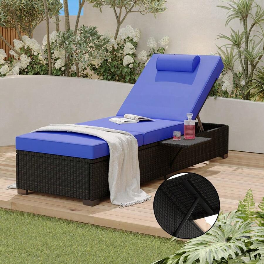 Patio Lounge Chair & Swing Chair - 1 Piece - View 1