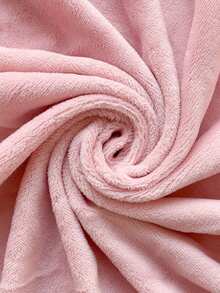 1PC/2pcs Velvet Solid Color Pillowcase, Soft Cozy Plush Pillow Cover For Bedroom Decor, 1PC - Pink - View 2