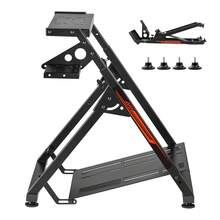 Racing Wheel Stand, Adjustable & Foldable Simulator Stand For Logitech G923 G920 G29 G27, Thrustmaster T300RS TX F458 T500RS T3PA-PRO(F1/GT) Gaming Cockpit,Pedals Simulator NOT Included,Compact - G923 G920 G29 G27,  T300RS TX F458 T500RS T3PA-pRO(F1/GT), Compact - View 8